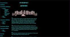 Desktop Screenshot of internetarmory.com